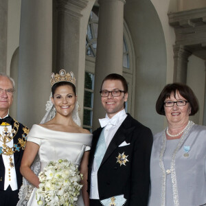 Le mariage de Victoria de Suède avec Daniel Westling à Stockholm le 19 juin 2010