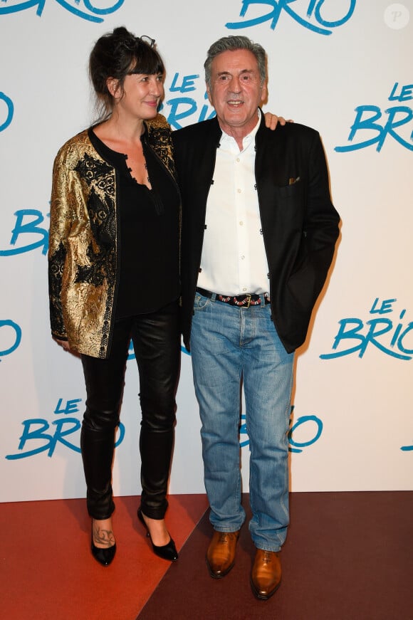 Daniel Auteuil et sa femme Aude Ambroggi - Avant-première du film "Le Brio" au cinéma Gaumont Opéra à Paris, le 21 novembre 2017. © Coadic Guirec/Bestimage 