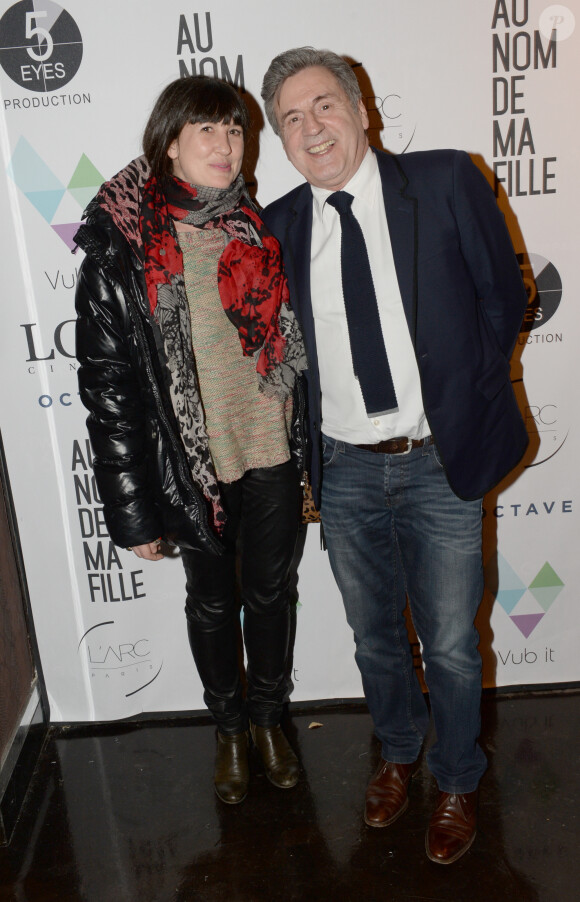 Exclusif - Daniel Auteuil et sa femme Aude Ambroggi - After de l'avant-première du film "Au nom de ma fille" à l'Arc à Paris le 7 mars 2016. © Rachid Bellak/Bestimage