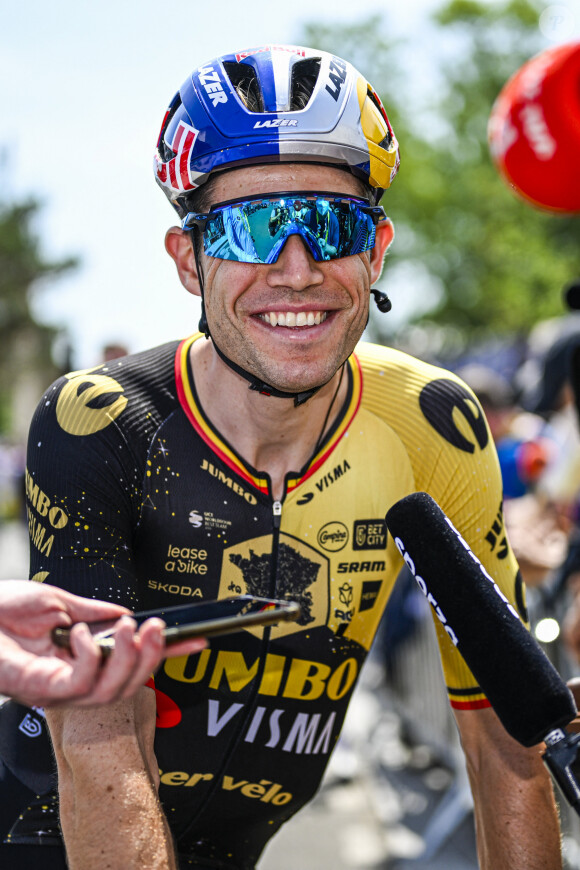 Wout van Aert de l'équipe Jumbo-Visma sur le Tour de France 2023.