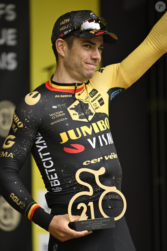 Wout van Aert de l'équipe Jumbo-Visma sur le Tour de France 2023.