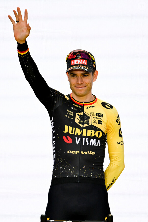 Wout van Aert de l'équipe Jumbo-Visma sur le Tour de France 2023.