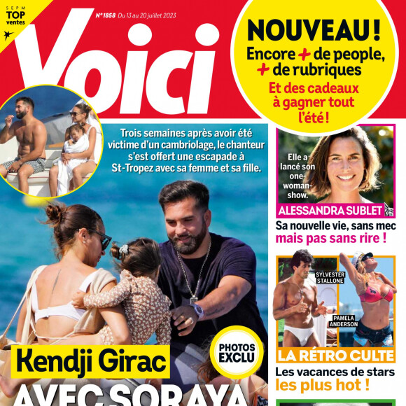 Couverture du magazine "Voici".