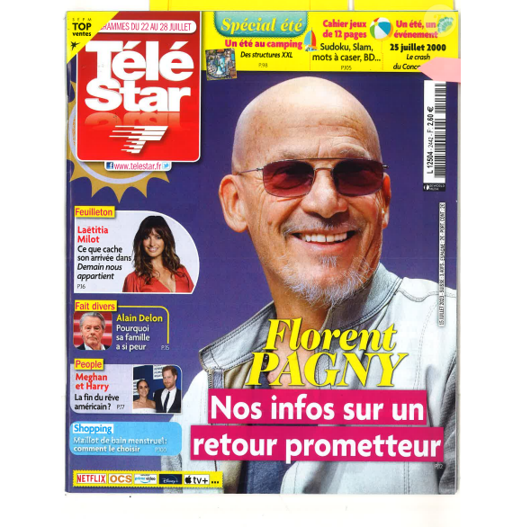 "Télé Star", couverture.