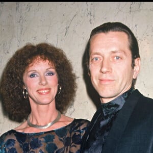 Bernard Giraudeau et Anny Duperey en 1988.