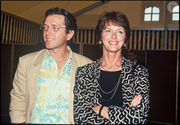 Bernard Giraudeau et Anny Duperey à la fête du cinéma