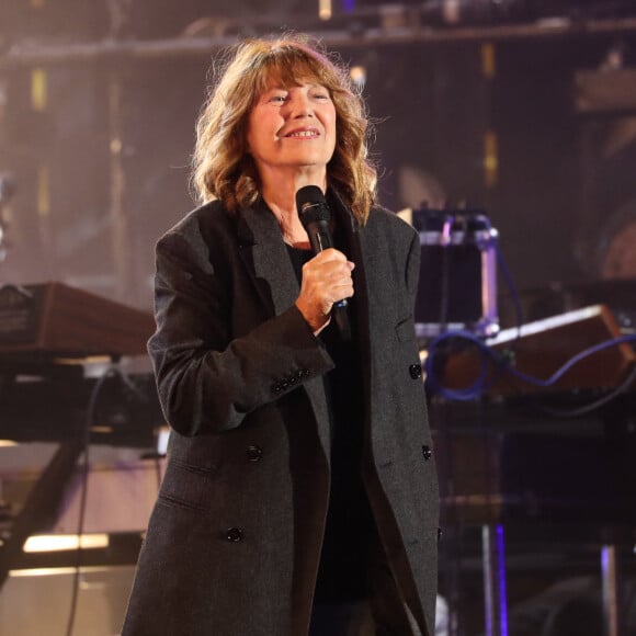 Un dimanche de juillet, Jane Birkin s'en est allée.
Exclusif - Jane Birkin sur scène lors du Festival des Festivals au parc de saint-Cloud