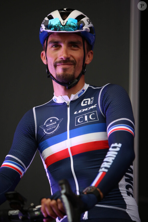 Julian Alaphilippe - Championnats du Monde UCI - Elite Hommes à Leuven en Belgique le 26 septembre 2021.