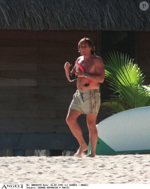 Gérard Depardieu à Tahiti