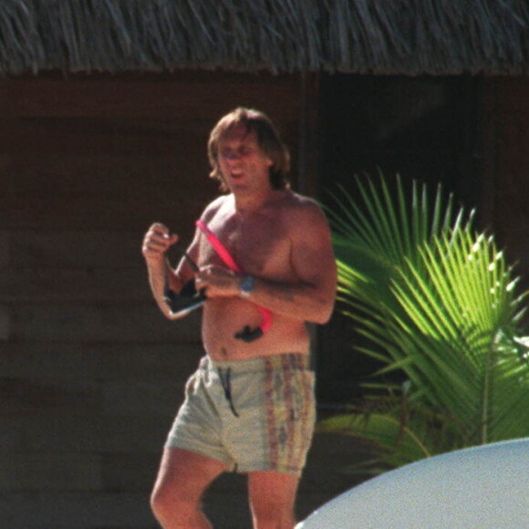 Gérard Depardieu à Tahiti
