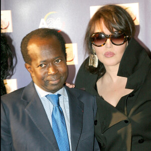 Elle est accusée d'avoir fraudé l'administration fiscale en 2013, 2016 et 2017.
Diagna Ndiaye, président d'A24 et Isabelle Adjani - Soirée pour la présentation officielle de la chaine "Africa 24", première chaine mondiale d'information pour l'afrique. Hotel George V à Paris.