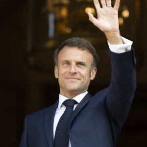 Emmanuel Macron le 14 juillet 2023. Photo by Eliot Blondet/ABACAPRESS.COM