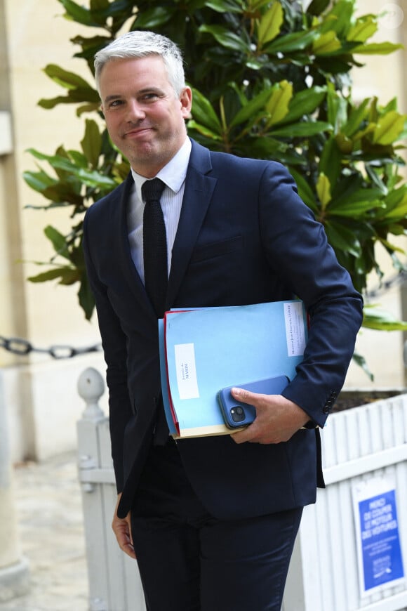 Jean Christophe Combe - Ministre des Solidarites , de l'Autonomie et des personnes handicapees - Arrivées des ministres au comité interministériel des Outre-mer à l'hôtel de Matignon à Paris le 18 juillet 2023.