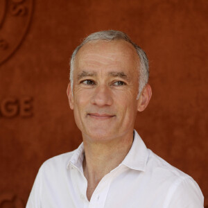Gilles Bouleau au village des Internationaux de France de Roland Garros à Paris le 11 juin 2021. © Dominique Jacovides / Bestimage 