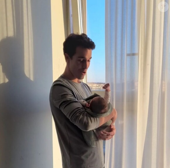 Photo de Maxime (Koh-Lanta) et de sa fille partagée sur Instagram.