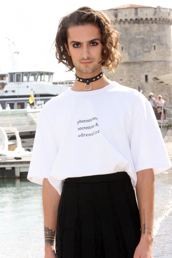 Nicolas Anselmo de "Ici tout commence" - Festival de la Fiction de La Rochelle. Le 18 septembre 2021 © Jean-Marc Lhomer / Bestimage