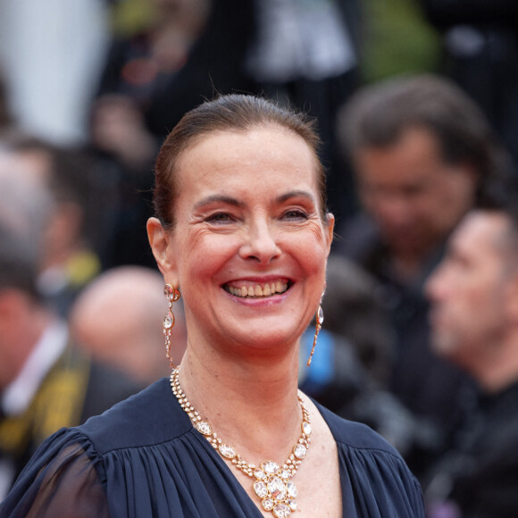 Carole Bouquet - Montée des marches du film " Killers of the flower moon " lors du 76ème Festival International du Film de Cannes, au Palais des Festivals à Cannes. Le 20 mai 2023 © Olivier Borde / Bestimage 