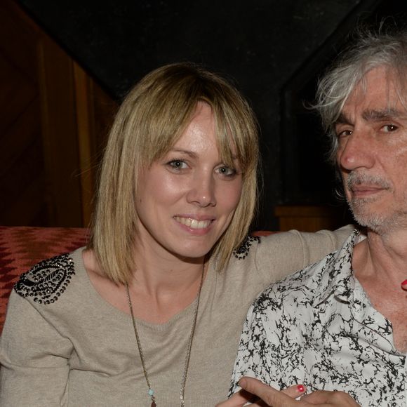 Louis Bertignac et sa compagne Laeticia à la soirée d'anniversaire de Benjamin Patou (39 ans) au restaurant Manko-Paris à Paris, France le 22 juin 2016. © Rachid Bellak/Bestimage