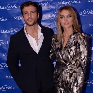 Exclusif - Caroline Receveur et son compagnon Hugo Philip - au dîner de gala de l'association "Make a wish" au Pavillon Potel et Chabot à Paris. Le 9 décembre 2019 © Rachid Bellak / Bestimage 