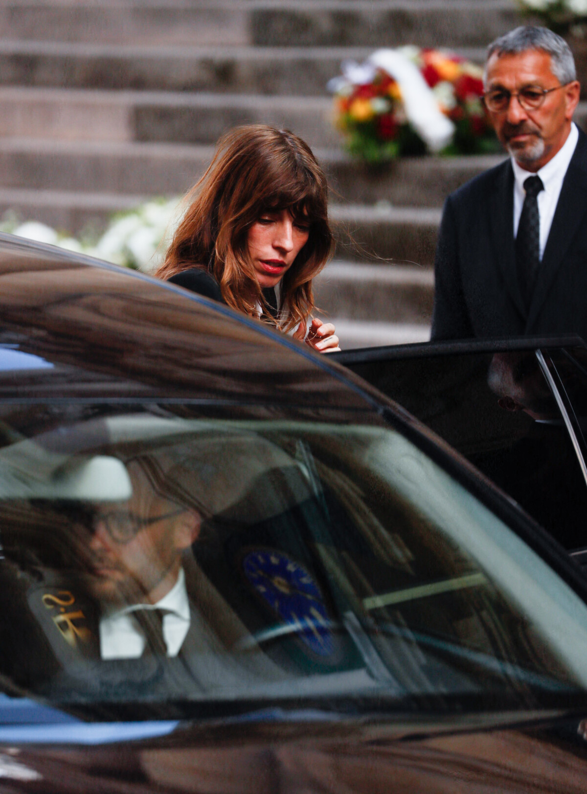 Photo : Lou Doillon - Arrivées Des Célébrités Aux Obsèques De Jane ...