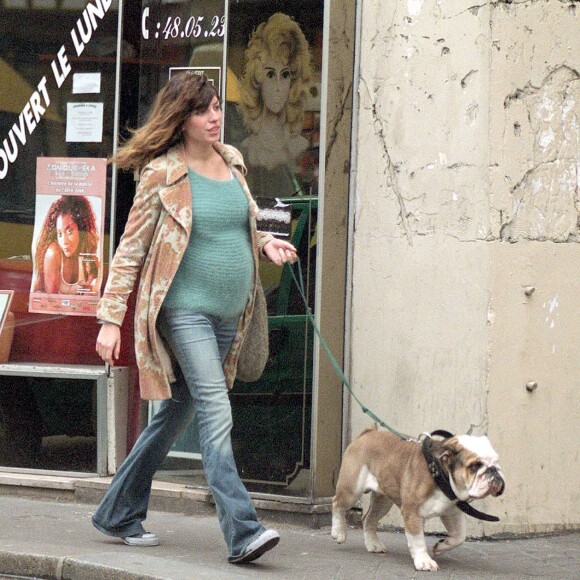 Lors des obsèques de Jane Birkin, sa fille cadette, Lou Doillon a remercié celle-ci de ne pas avoir été "ordinaire". 
Lou Doillon enceinte à Paris 