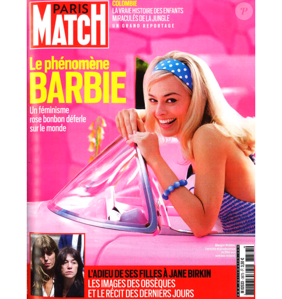 Couverture "Paris Match", jeudi 27 juillet 2023.