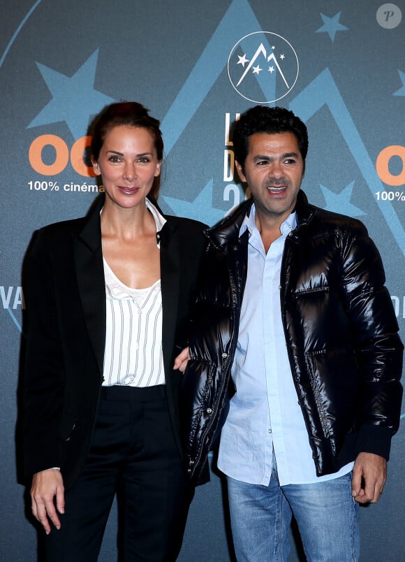 Jamel Debbouze et sa femme Mélissa Theuriau lors de la cérémonie de clôture du 19ème Festival International du film de Comédie de l'Alpe d'Huez, le 16 janvier 2016.© Dominique Jacovides/Bestimage