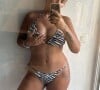 La preuve sur son compte Instagram, où elle s'est dévoilée dans un bikini zébré.
Emilie Albertini sur Instagram.