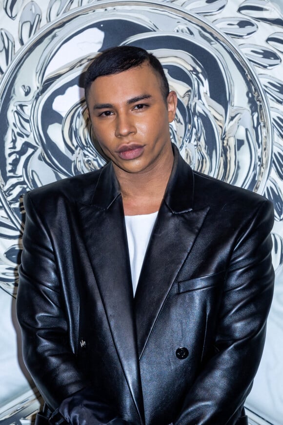 Olivier Rousteing au photocall du défilé défilé Homme Dior automne-hiver 2022/2023 dans le cadre de la Fashion Week de Paris, France, le 21 janvier 2022. © Borde-Rindoff/Bestimage 