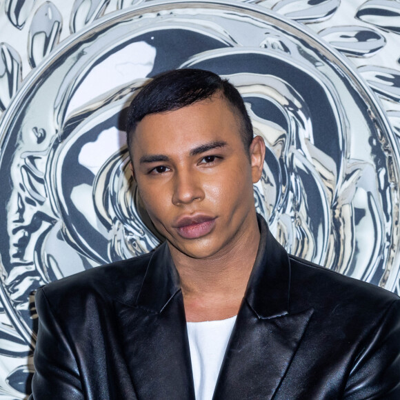 Olivier Rousteing au photocall du défilé défilé Homme Dior automne-hiver 2022/2023 dans le cadre de la Fashion Week de Paris, France, le 21 janvier 2022. © Borde-Rindoff/Bestimage 