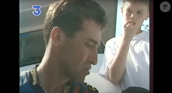 Luc Leblanc sur le Tour de France en 1991.