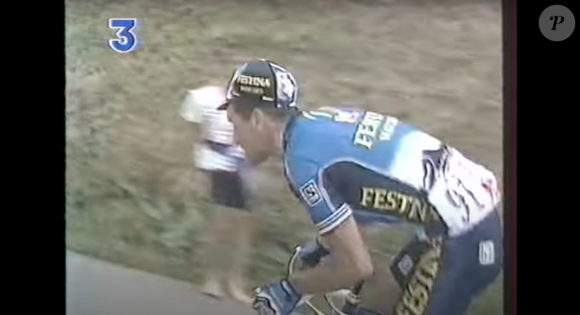 Luc Leblanc sur le Tour de France en 1991.