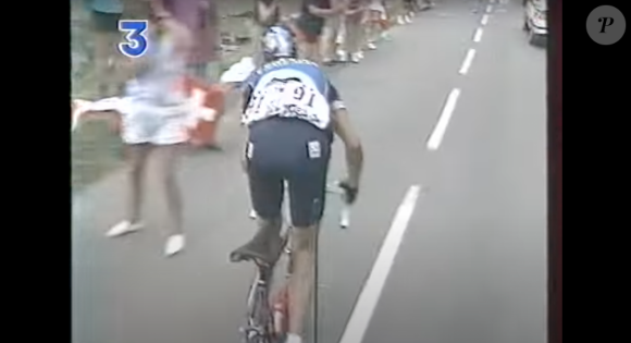 Luc Leblanc sur le Tour de France en 1991.