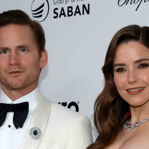 Grant Hughes, Sophia Bush à la soirée "Elton John AIDS Foundation" lors de la 95ème édition de la cérémonie des Oscars à Los Angeles le 12 mars 2023.