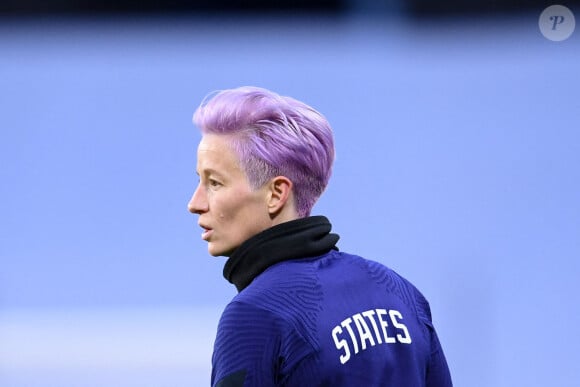 Megan Rapinoe (usa) - Match amical de football féminin : La France s'incline 2 à 0 face à l'équipe des Etats-Unis (USA) le 13 avril 2021. © Philippe Lecoeur / Panoramic / Bestimage