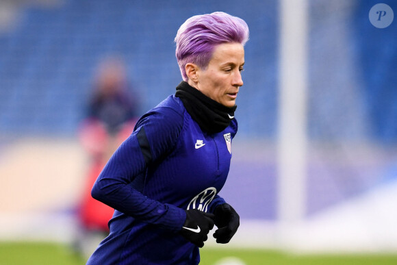 La joueuse américaine a été éliminée avec son équipe lors de la Coupe du monde féminine
 
Megan Rapinoe (usa) - Match amical de football féminin : La France s'incline 2 à 0 face à l'équipe des Etats-Unis (USA) le 13 avril 2021. © Philippe Lecoeur / Panoramic / Bestimage