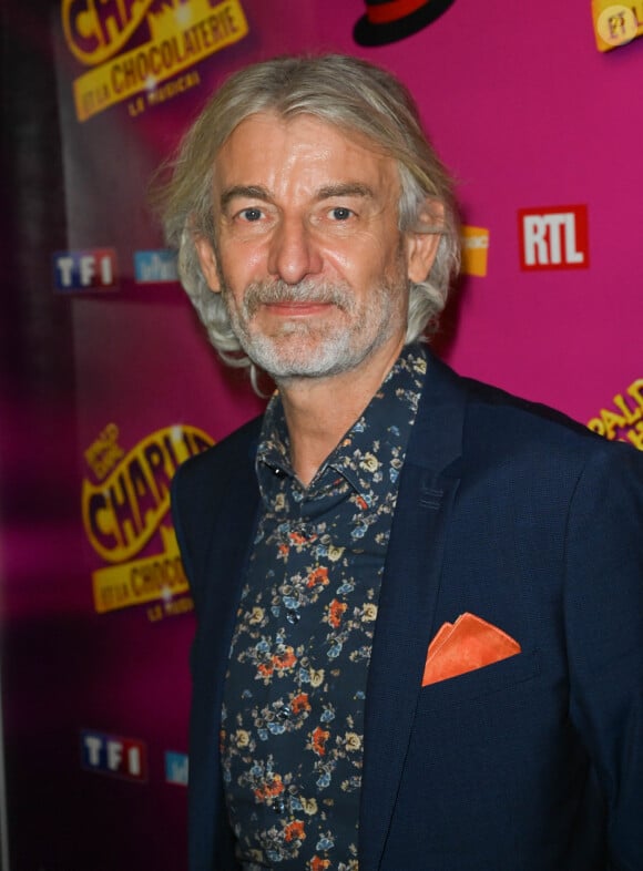 Gilles Verdez - Générale de la comédie musicale "Charlie et la chocolaterie" au Théâtre du Gymnase à Paris. Le 5 novembre 2021 © Coadic Guirec / Bestimage