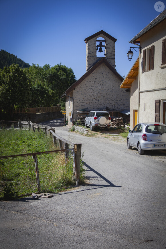 Le village du Haut-Vernet où séjournait l'enfant porté disparu, Émile, 2 ans et demi © Thibaut Durand/ABACAPRESS.COM