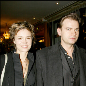 Clovis Cornillac et sa femme Caroline Proust - 100ème anniversaire de l'association des sommeliers de Paris au pavillon d'Armenonville.