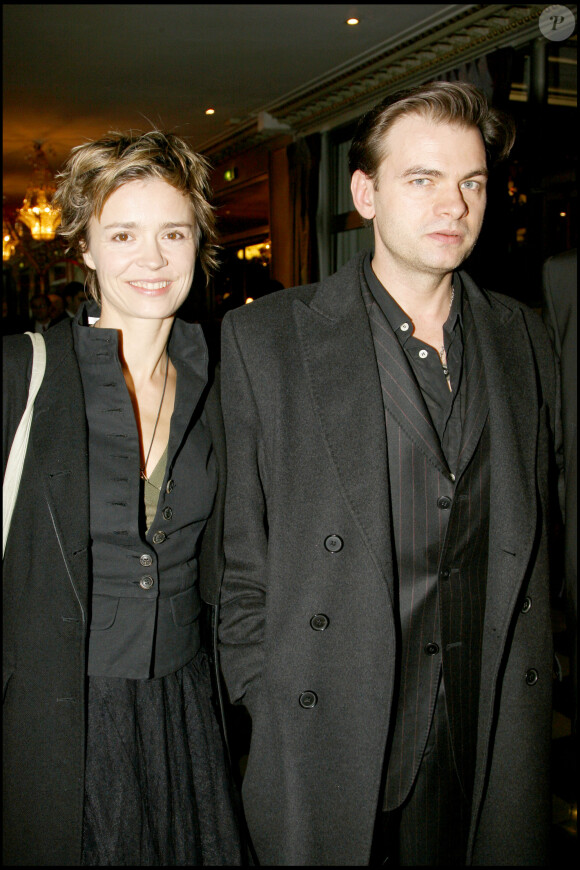 Clovis Cornillac et sa femme Caroline Proust - 100ème anniversaire de l'association des sommeliers de Paris au pavillon d'Armenonville.