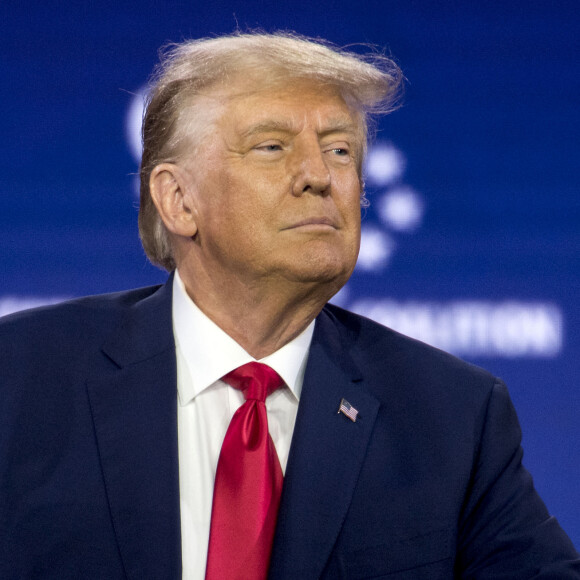 Donald Trump lors d'un discours à Washington le 24 juin 2023. (Credit Image: © Brian Cahn/ZUMA Press Wire)
