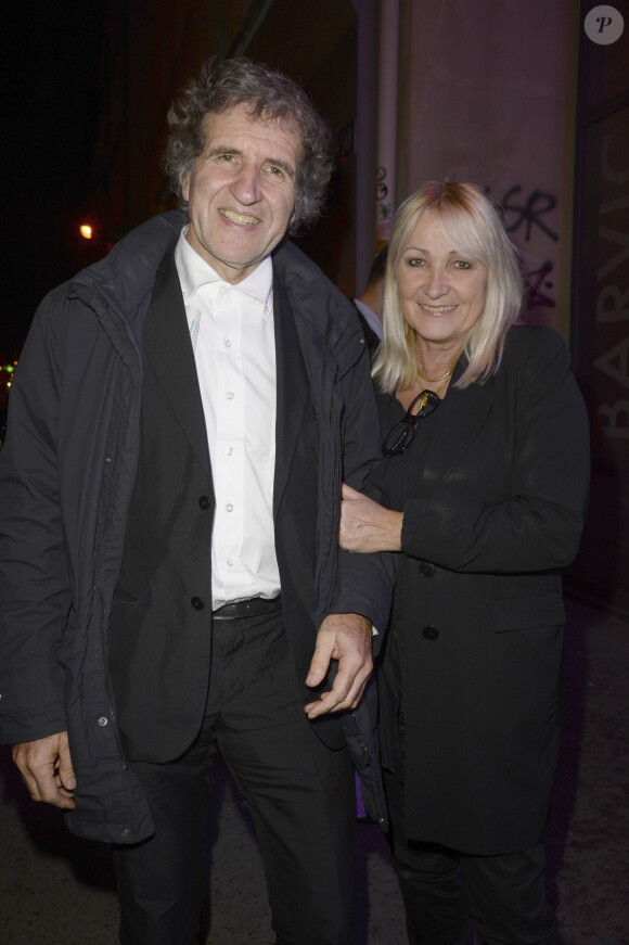 Gerard Leclerc et Julie Leclerc - 100eme du Spectacle de Mustapha El Atrassi au Theatre du Splendid a Paris le 21 octobre 2013.