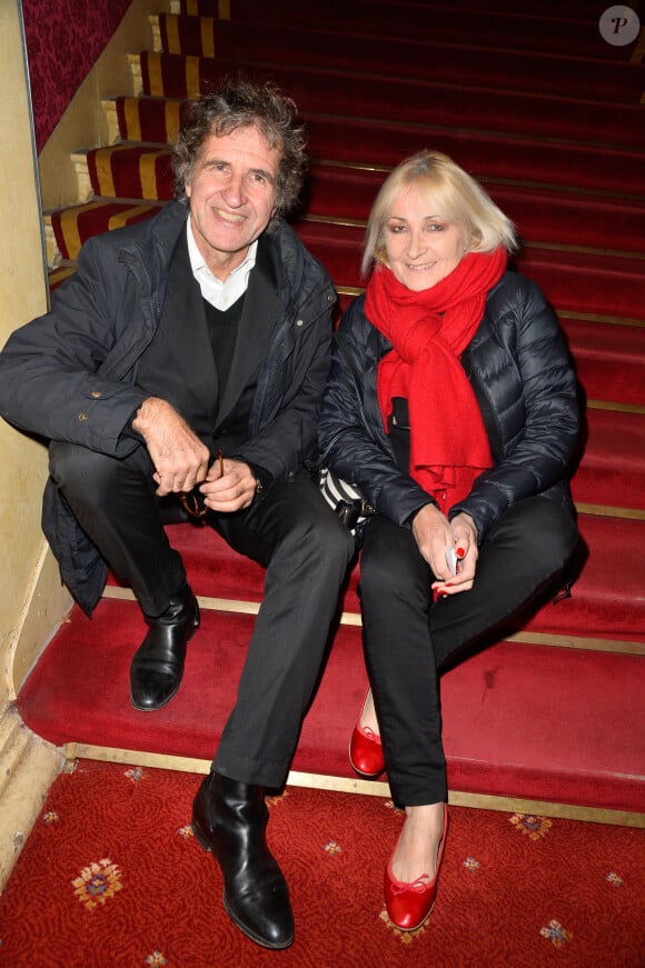Il était marié à Julie Leclerc, grande voix de la radio française
Gérard Leclerc et sa femme Julie Leclerc - Générale de la pièce "A droite, à gauche" au Théâtre des Variétés à Paris le 12 octobre 2016. © Coadic Guirec/Bestimage