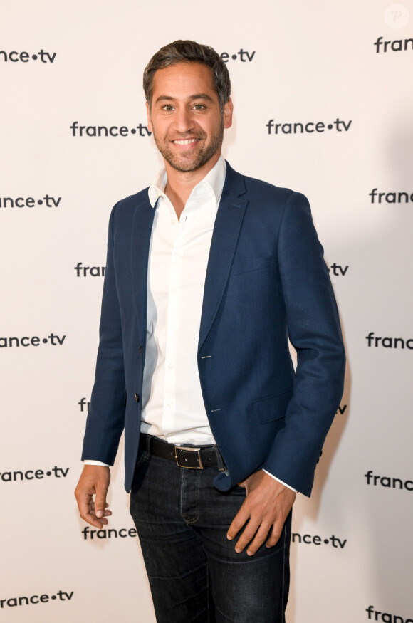 Julien Benedetto au photocall de la conférence de presse de France 2 au théâtre Marigny à Paris le 18 juin 2019 © Coadic Guirec / Bestimage