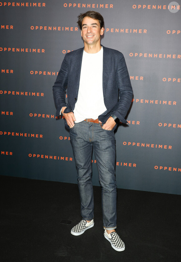 Julian Bugier - Première du film "Oppenheimer" au Grand Rex à Paris le 11 juillet 2023. © Coadic Guirec/Bestimage