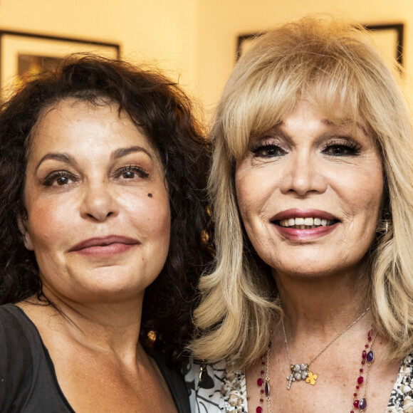 Exclusif - Isabelle Mergault, Amanda Lear - Festival de Ramatuelle - La raison d'Aymé. Le 5 Août 2018. © Cyril Bruneau / Festival de Ramatuelle / Bestimage