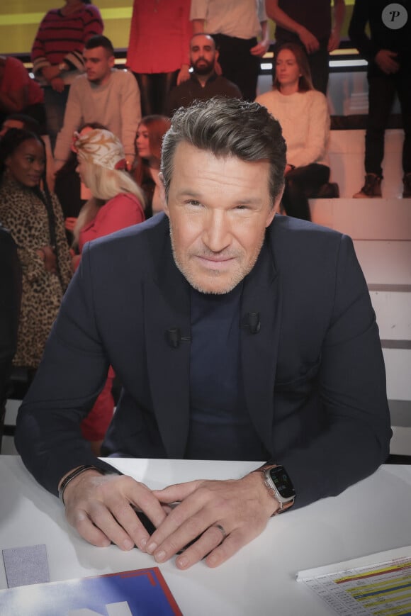 Exclusif - Benjamin Castaldi - Sur le plateau de l'émission TPMP (Touche Pas à Mon Poste) présentée en direct par C.Hanouna et diffusée sur C8 - Paris le 03/01/2023.