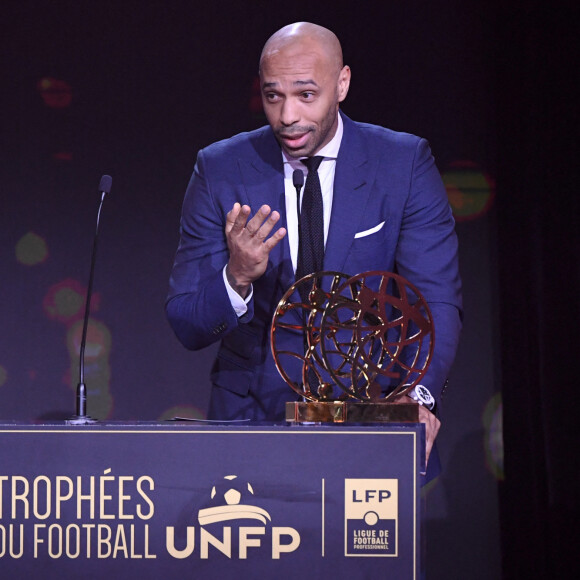 Le champion du monde va tenter d'emmener les Espoirs jusqu'à la victoire finale lors des JO de Paris en 2024
 
Thierry Henry lors de la 31ème cérémonie des "Trophées UNFP" au Pavillon Gabriel. Paris, le 28 mai 2023.