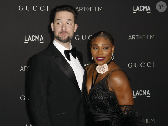 Serena Williams et son mari Alexis Ohanian - People au 10ème "Annual Art+Film Gala" organisé par Gucci à la "LACMA Art Gallery" à Los Angeles. Le 6 novembre 2021 © imageSPACE / Zuma Press / Bestimage