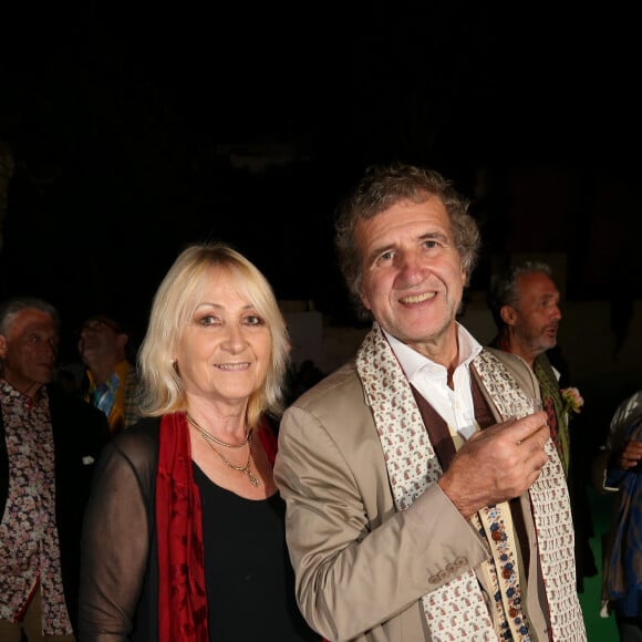 Exclusif - Julie Leclerc et son mari Gérard Leclerc - Mariage de la styliste Nathalie Garçon avec le scénariste Jean-Marie Duprez à Tunis en Tunisie les 29 et 30 septembre 2017. © Dominique Jacovides/Bestimage 